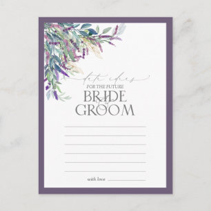 Cartão Postal Ideias Elegantes de Encontros com Aquarela Floral