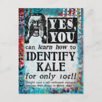 Identifique o Kale - Anúncio engraçado de última g