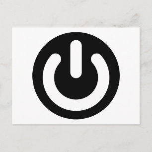 Cartão Postal Ideologia de potência do geek