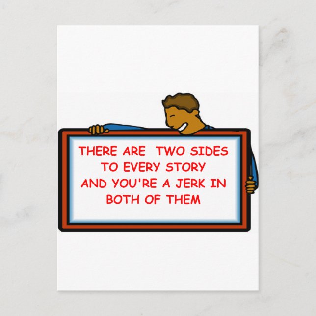 Cartão Postal idiota (Frente)