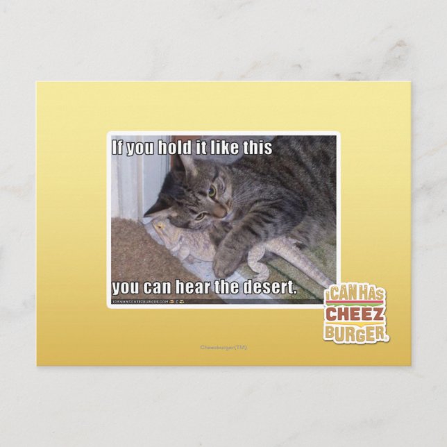 Cartão Postal If you hold it like this (Frente)