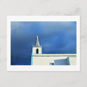 Cartão Postal Igreja ao Nascer do Sol: Angra do Heroísmo, Açores