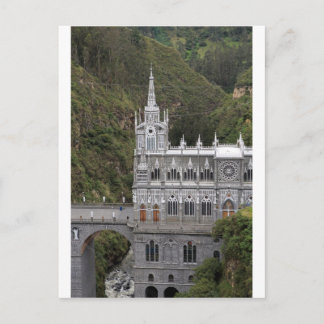 Cartão Postal Igreja Basílica de Las Lajas, Colômbia