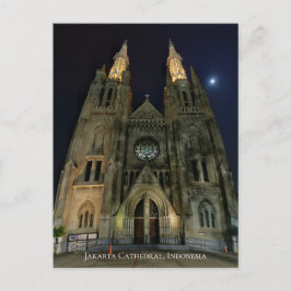 Cartão Postal Igreja Católica da Catedral Arquitetura Neo Gótica
