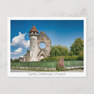 Cartão Postal Igreja Cisterciana Carta