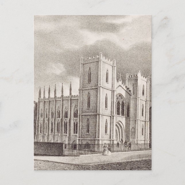 Cartão Postal Igreja Cristã Medieval (Frente)