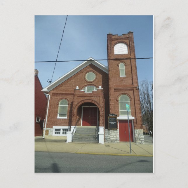 Cartão Postal Igreja da Pensilvânia (Frente)