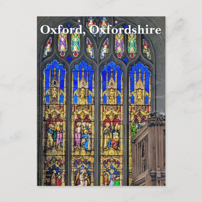 Cartão Postal Igreja da Rua Maria Virgem de Vidro Estreita (Frente)