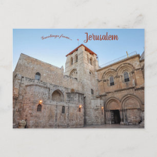 Cartão Postal Igreja da Santa Sepultura Jerusalém
