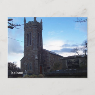 Cartão Postal Igreja de Kilgobbin, Irlanda