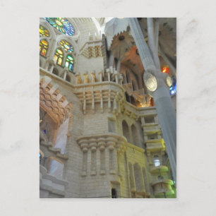 Cartão Postal Igreja de La Sagrada Familia