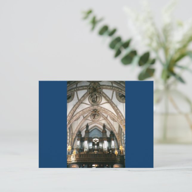 Cartão Postal Igreja de Londres (Em pé/Frente)