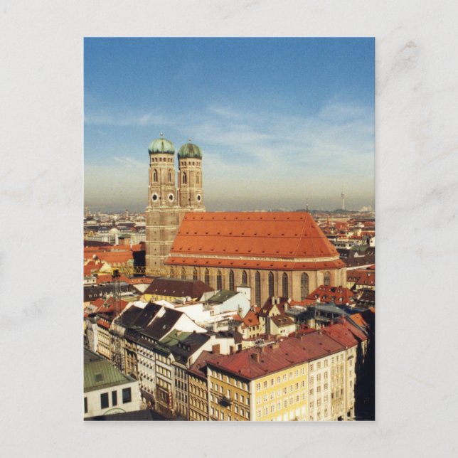 Cartão Postal igreja de munich (Frente)