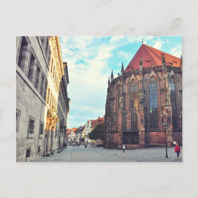 Cartão Postal Igreja de Nuremberg (Frente)
