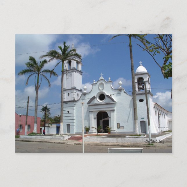 Cartão Postal Igreja de San Miguelito (Frente)