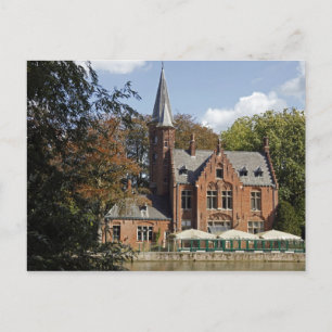 Cartão Postal Igreja de tijolos em Minnewater