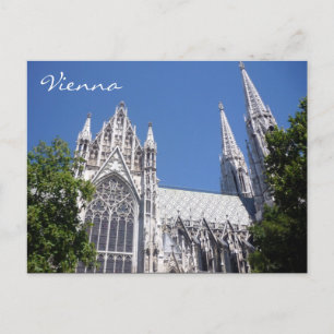 Cartão Postal igreja de Votivci vienna