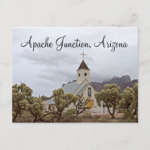 Cartão Postal Igreja Elvis, Junção Apache, Arizona