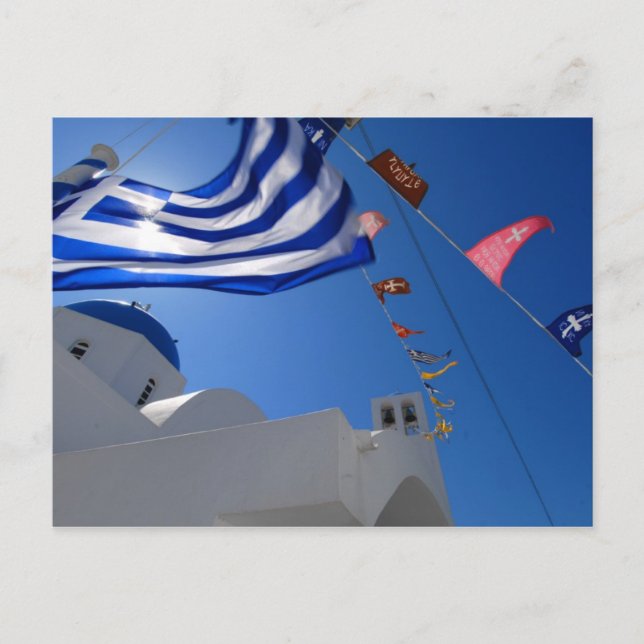 Cartão Postal Igreja grega (Frente)