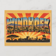 Igreja Highland de Windhoek Savana Viagem Vintage