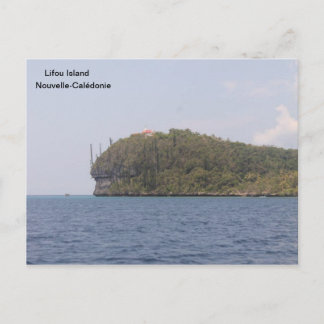 Cartão Postal Igreja, Ilha Lifou, Nova Caledónia