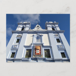 Cartão Postal Igreja Misericórdia: Angra, Terceira, Açores P