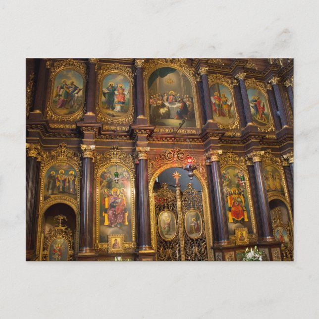 Cartão Postal Igreja Ortodoxa Grega Santa Trindade (Frente)