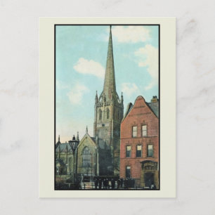 Cartão Postal Igreja Paroquial Vintage 1910 Goole