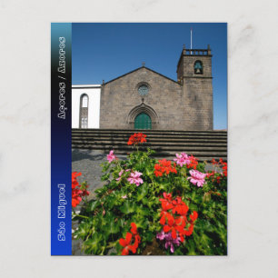 Cartão Postal Igreja portuguesa