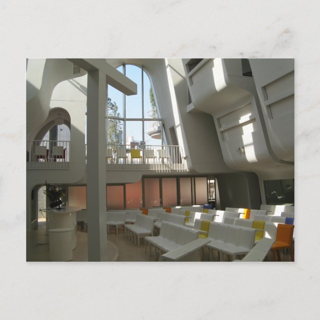 Cartão Postal Igreja Protestante Harajuku, Tóquio, Japão (Frente)