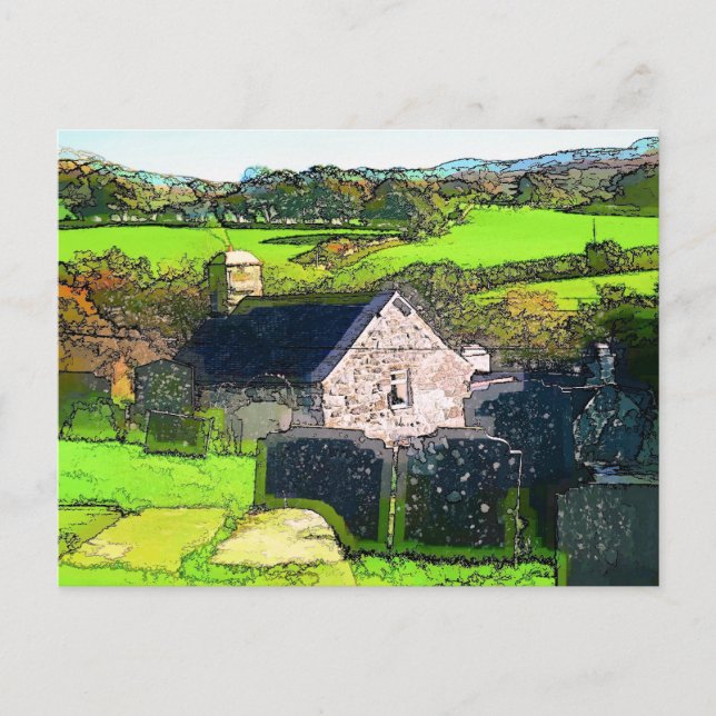 CARTÃO POSTAL IGREJA RURAL (Frente)