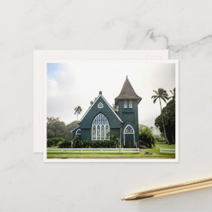 Cartão Postal Igreja Verde Hanalei Kauai Hawaii