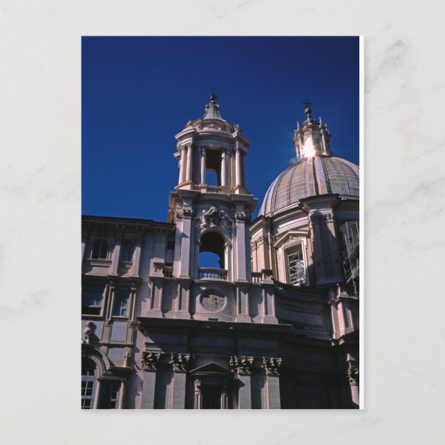 Cartão Postal Igrejas Roma Itália (Frente)