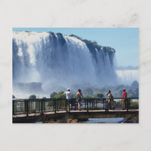 Cartão Postal Iguacu Falls, Brasil
