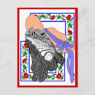 Cartão Postal Iguanadonna