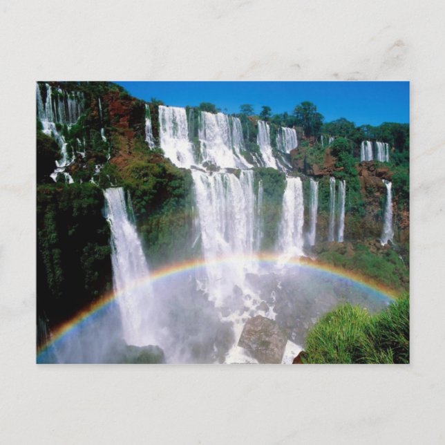 Cartão Postal Iguazu Falls (Frente)