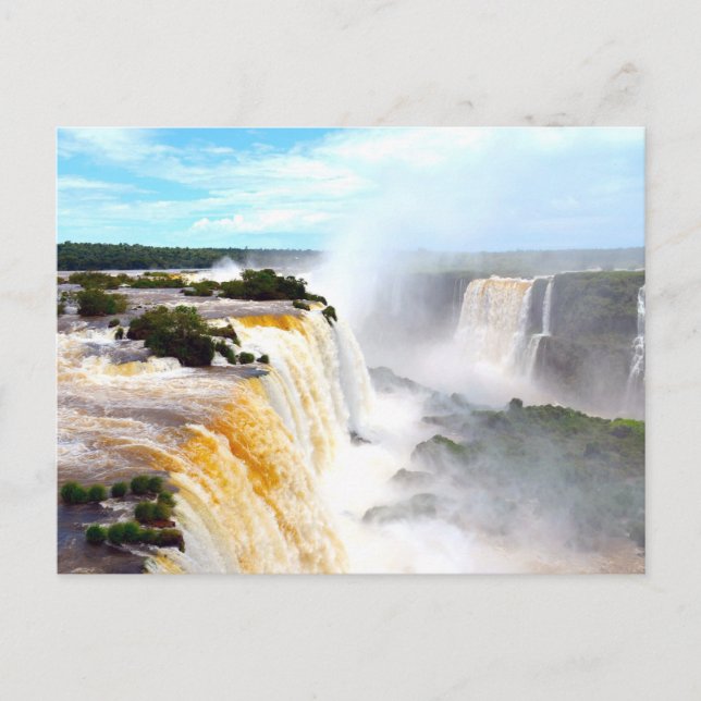 Cartão Postal Iguazu Falls 4 (Frente)