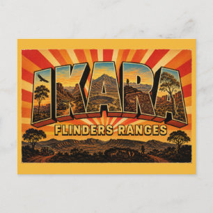 Cartão Postal Ikara-Flinders Ranges Austrália Meridional Interio