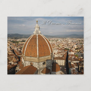 Cartão Postal Il Duomo - Firenze
