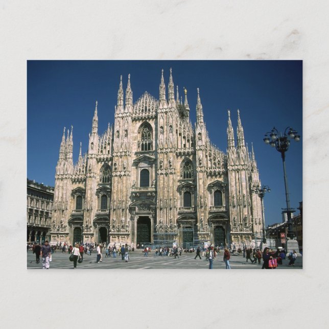 Cartão postal "Il Duomo, Milano" (Frente)