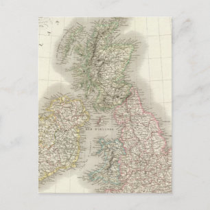 Cartão Postal Iles Britanniques - Ilhas Britânicas