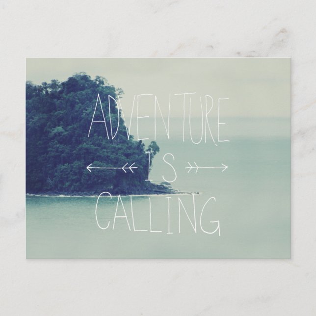 Cartão Postal Ilha Adventure (Frente)