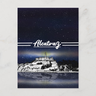 Cartão Postal Ilha Alcatraz