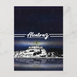 Cartão Postal Ilha Alcatraz
