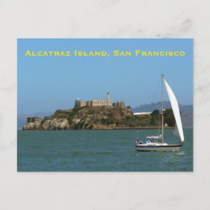 Cartão Postal Ilha Alcatraz San Francisco