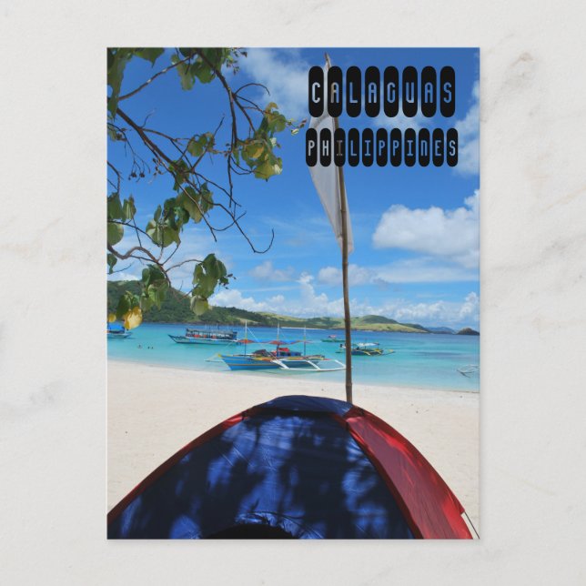 Cartão Postal Ilha Calaguas (Frente)