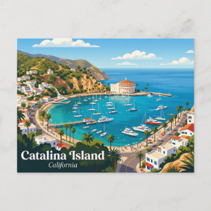 Cartão Postal Ilha Catalina EUA