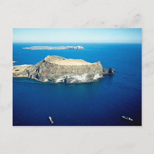 Cartão Postal Ilha Cheju-do, Coreia do Sul (Frente)