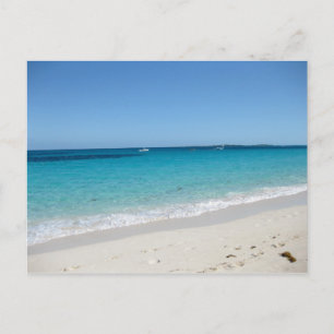 Cartão Postal Ilha da Praia das Bahamas