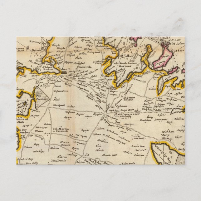 Cartão Postal Ilha de Antego (Frente)